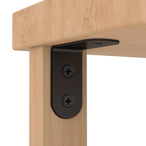 Sturdy Nonstandard Corner Brackets Joint Right Angle Bracket for Secure Wall Mounting
