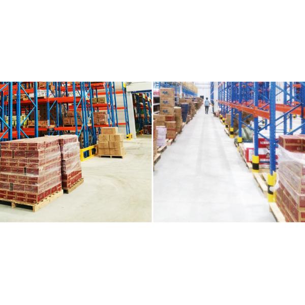 A04: Rack upright Guard Warehouse Storage Racking upright Protector safety barrier Anti-Collision Guardrails