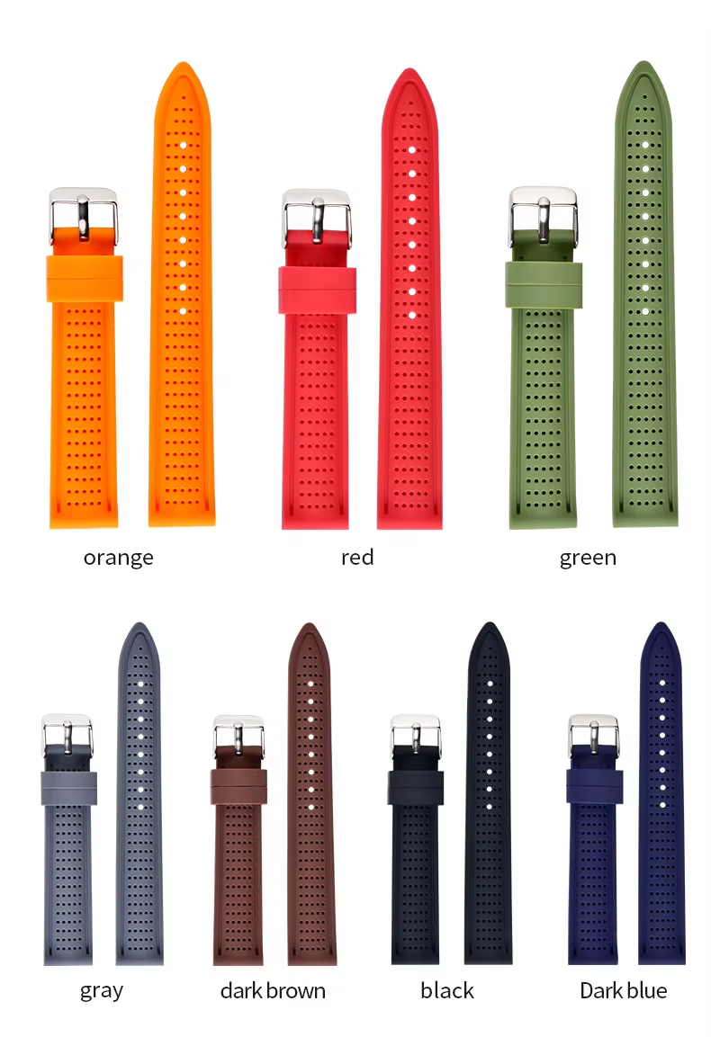 Micro-Pore Eco-Friendly Soft Silicone Smartwatch Strap · Customizable Logo | OEM/ODM - China Manufacturer SHX