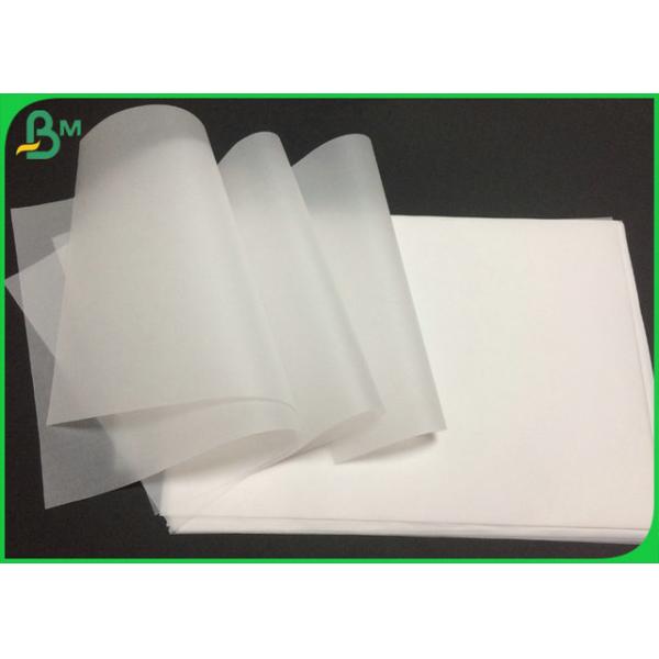 A3 A4 Size White Translucent Tracing Paper 50gram For Engineering Design