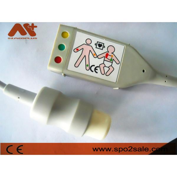 Philips Compatible 3 Lead ECG Trunk Cable - M1590A