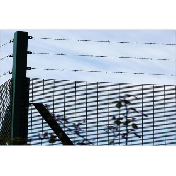 the highest level of security welded panel barrier-358 mesh fencing