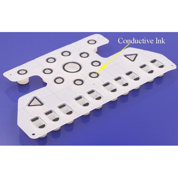 Conductive Remote Control Custom Silicone Rubber Keypads