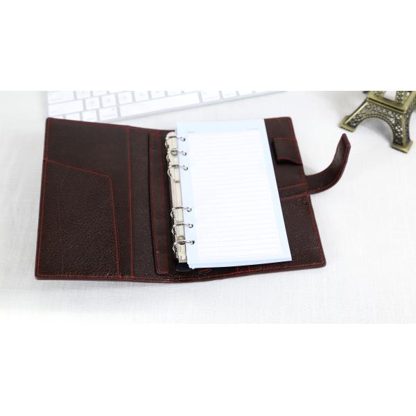 8.6 X 6.6 Inches Travel Journal Notebook / Refillable Brown Vintage Lined Notebook