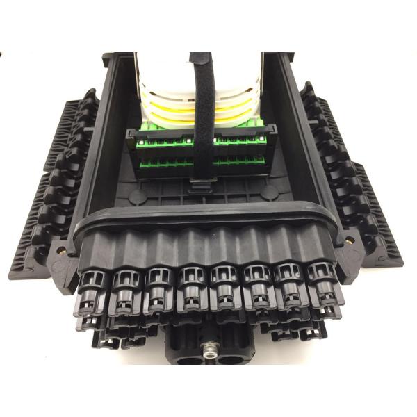 1x8 PLC Splitter 24 Core FTTH IP68 Fiber Optic Terminal Box