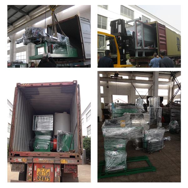 LDPE PE plastic film Cutter compactor Plastic recycling machine