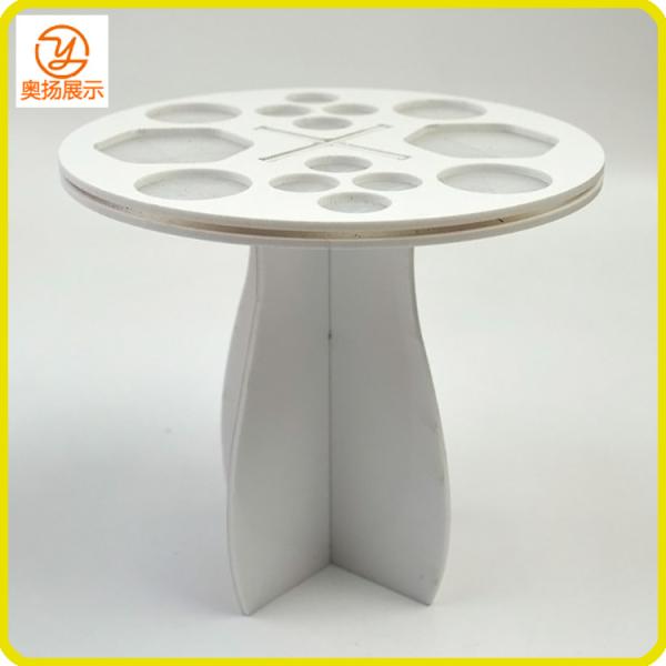 red round acrylic brush dryer