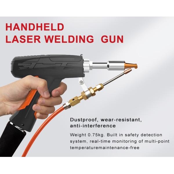 2kw PLC Control Handheld portable laser welding machine Tool For Metal