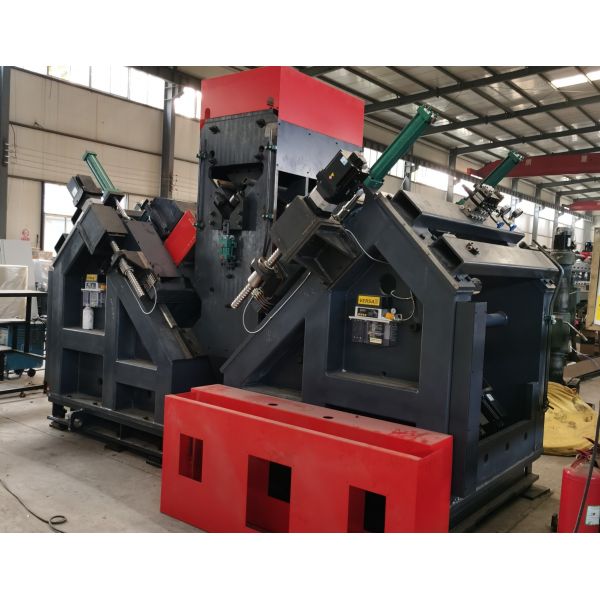 Model ADM3635 Cnc Angle Drilling Marking Machine Line 100×100×10~360×360×35 Angle Size