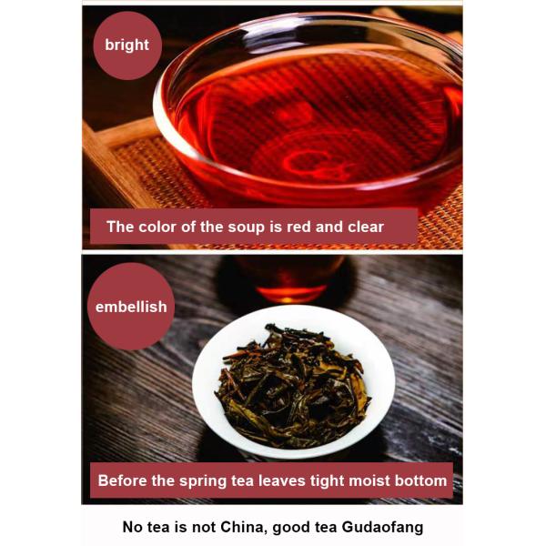 Handmade Official Tea Aged Fermented Dark Tea Gift Box Set 5-10 Years Aged Customized