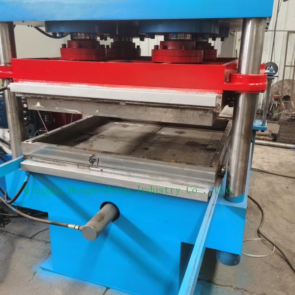 Vulcanized Rubber Tile Press Machine For Waste Tire Recycling