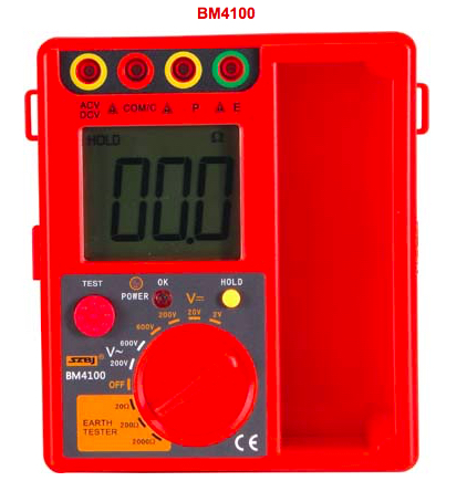 Bm4100 1999 Counts 600V Digital Earth Resistance Tester