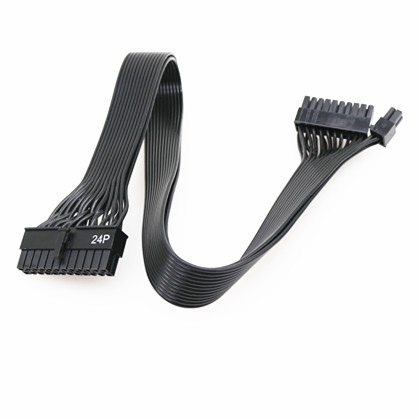 High Grade Power Supply Modular Cable Kit,Individual cable kit(Black) 530mm