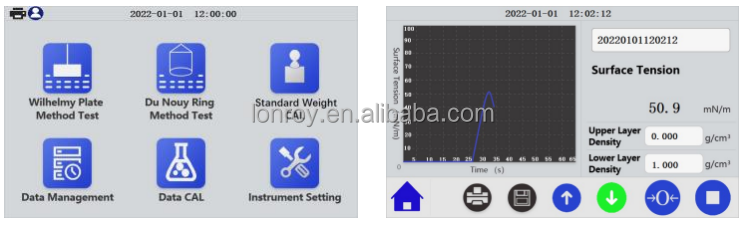 DuNouy Ring Method Surface Tensiometer Analyzer/surface Tension Meter