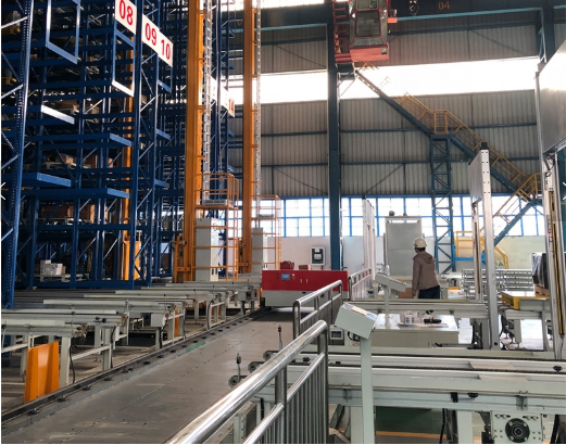 High Density Automated Warehouse Racking Systems , Flexible Steel Racking System