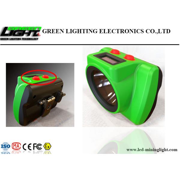 OLED Screen LED Cordless Cap Lamp CREE Bulb Small Size Install Tracking System