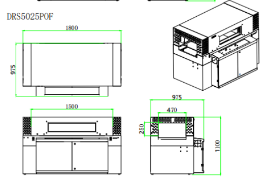 Multi Protection Shrink Wrapping Machine Observation Window Shrink Packing Machine For Film Packing