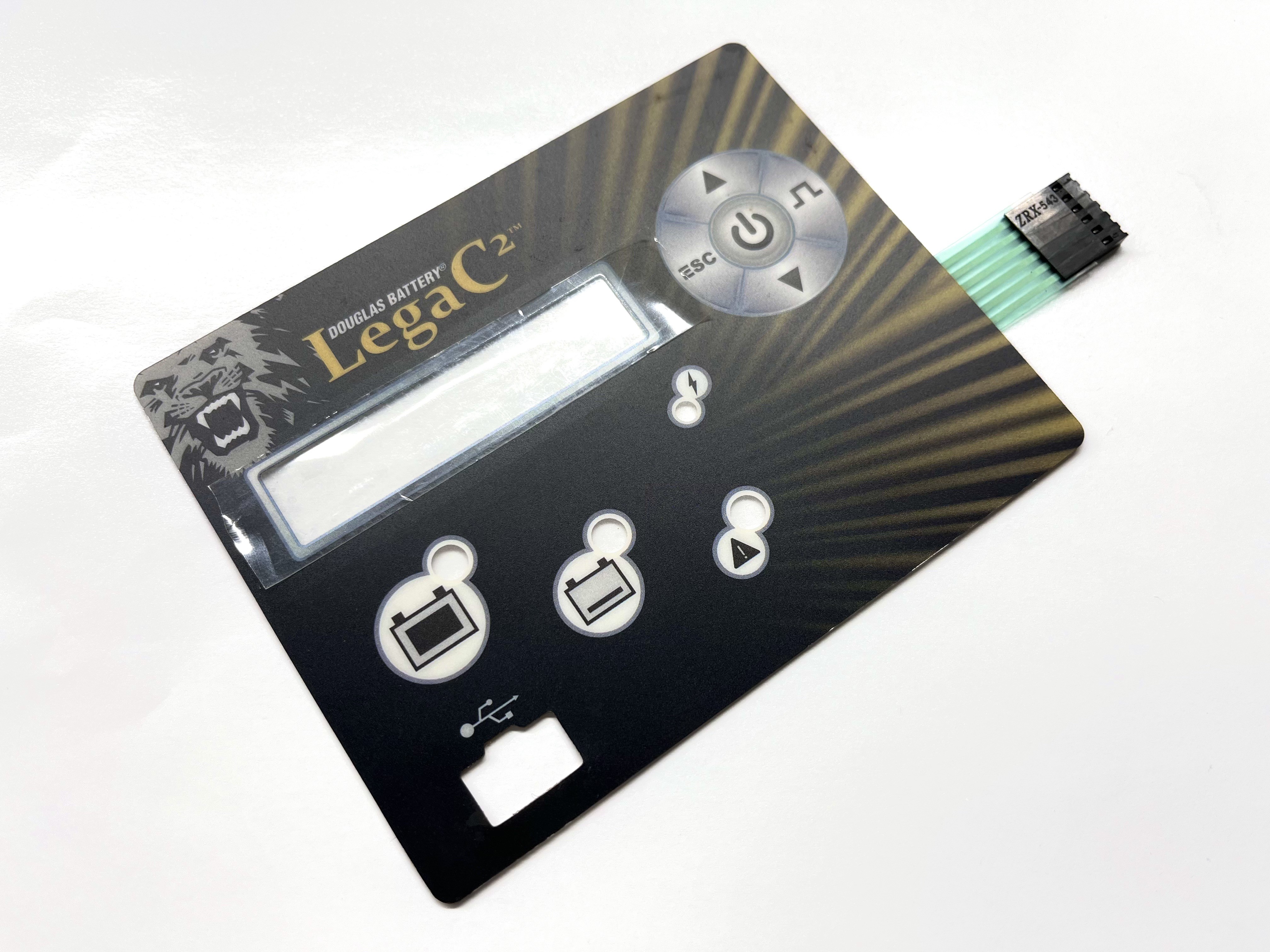 Embossed Digital Printed Overlays For Tactile Feedback And Durability