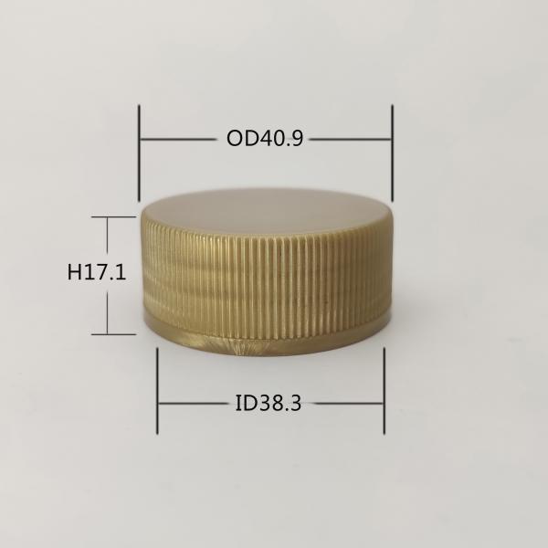Smooth Wall 38/410 Plastic Jar Lid With Poly Seal