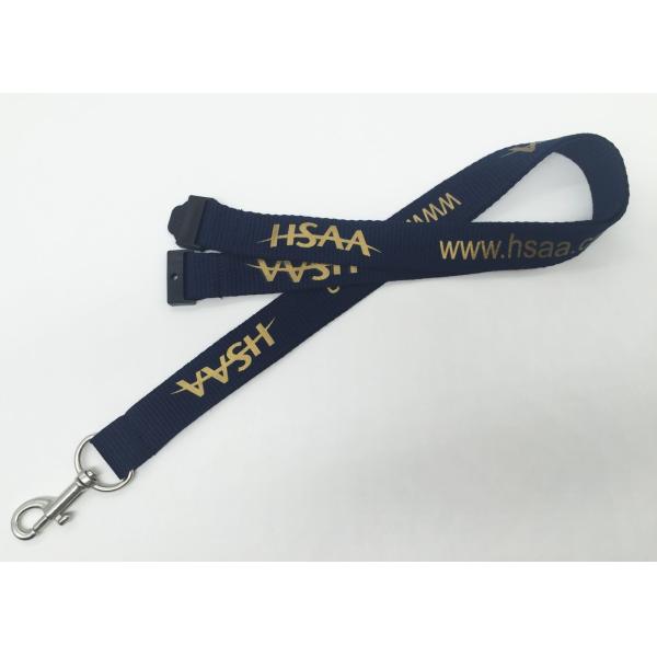 Eco Friendly Lanyards For Keys , High School Lanyards With Different Color