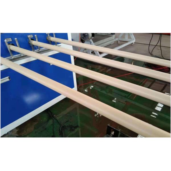 Four Strand PVC Pipe Making Machine with High Compression Resistance Conical Twin Screw and Four Cavity Die Head