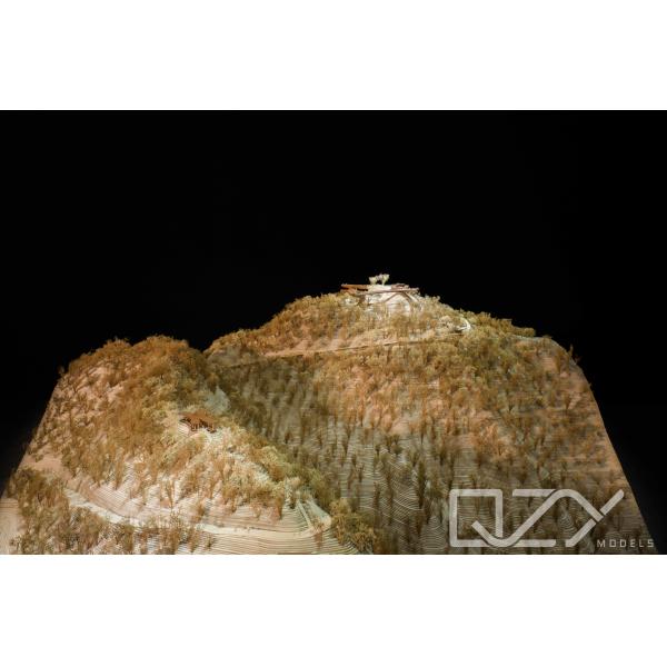 Handcraft Scale Architectural Landscape Model Tanglang Mountain Park