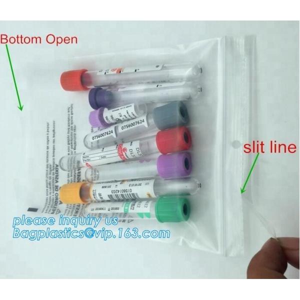 resealable one side clear pouch pharmacy small Zip lockkk pill package zip lock plastic bags pills packaging bag, bagplasti
