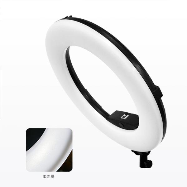 18-inch ring fill light 48w white adjustable color temperature and brightness suitable for beauty makeup fill light
