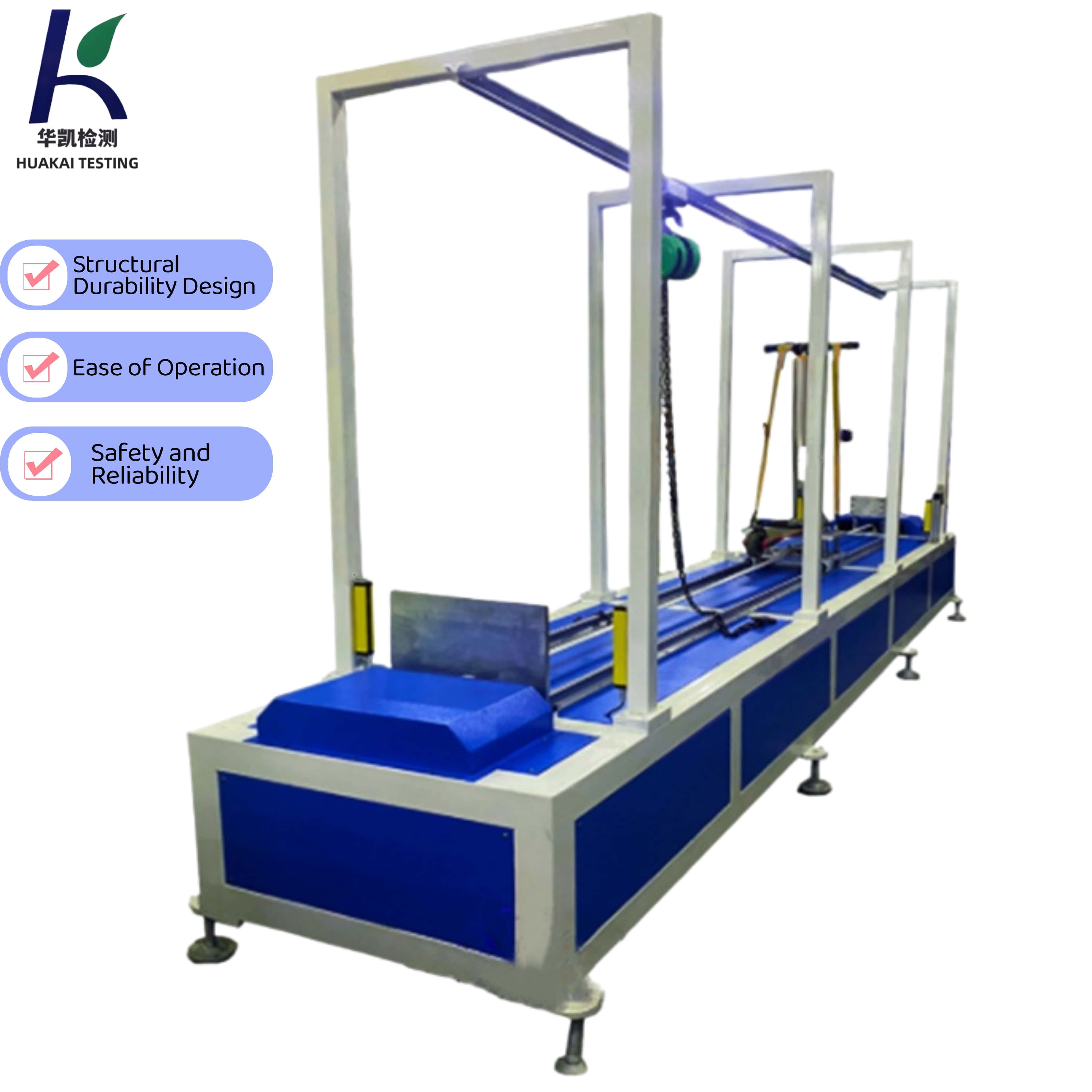 Electric Scooter Horizontal Impact Testing Machine Scooter Impact Tester Equipment