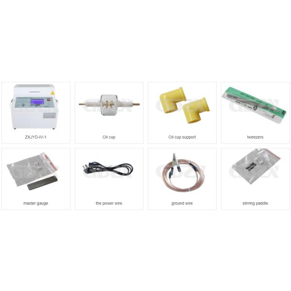 0-100Kv Oil Analysis Testing Equipment Six Oil Cup