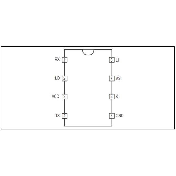 L9637D integrated circuit components electronic ic chip Integrated Circuit Chip ISO 9141 INTERFACE
