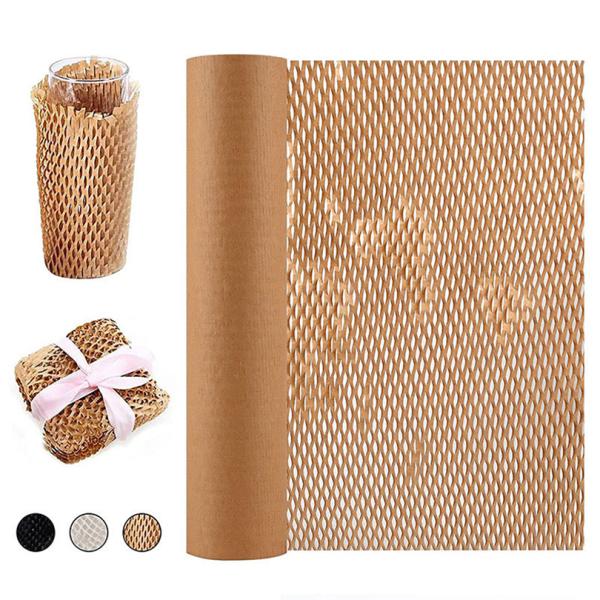 Fully Degradable Kraft Paper Honeycomb Shockproof Express Packaging