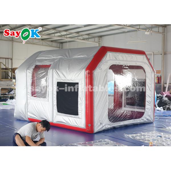 Mobile Inflatable Air Tent For Car Parking Workstation With Filter System