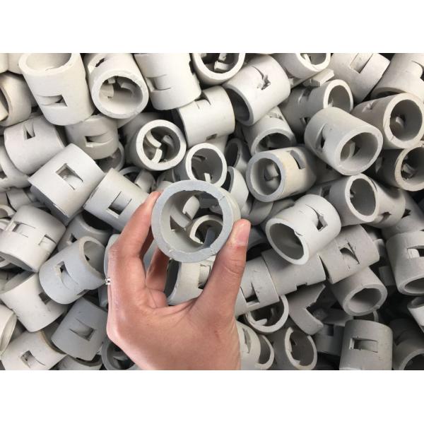 Ceramic Random Packing Pall Packing Ring For Adsorption Column