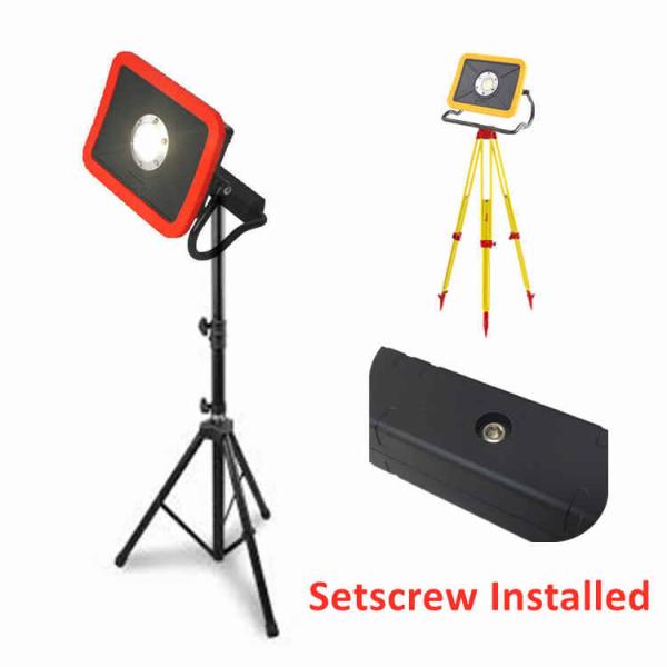 Tripod Mounted IP65 15W LED Rechargeable Inspection Light