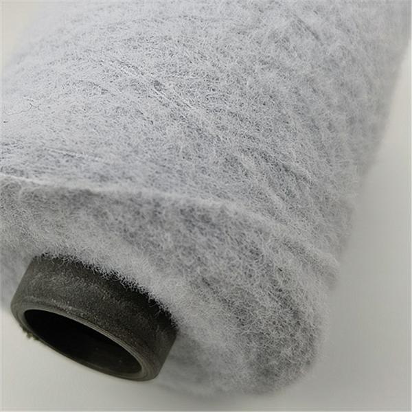 Customized 100% Nylon Polyester Chunky Yarn For Hand Knitting