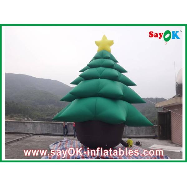 Green Inflatable Christmas Tree Inflatable Holiday Decorations
