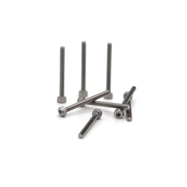 Precision Micro Screws Titanium Polishing Coating Countersunk Head Miniature Screws Use for Automobile M0.5-M3