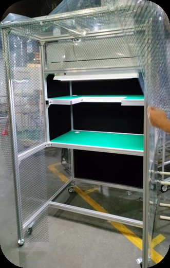 Cleanroom/Lean pipe workbench/Production Lines