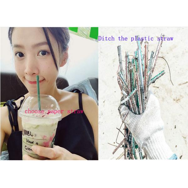FDA Certificate 13MM Raw Pulp Straw Paper Material For Drinking