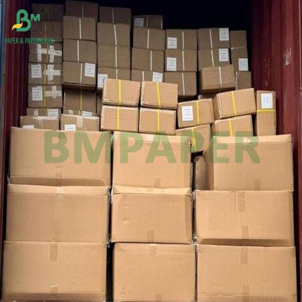 One Sided Purple Plotter Printing Paper 3'' Core 80g CAD Engineering Paper
