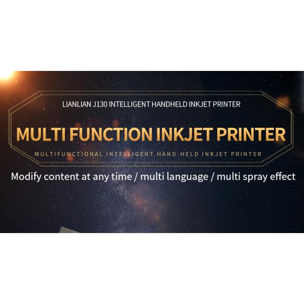 Half Inch Smart Carton Batch Coding Machine Inkjet Printer for Building Material Shops