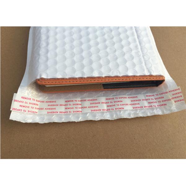 Secure Sealed Bubble Lined Poly Mailers , Express Delivery Bubble Shipping Bags