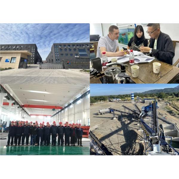 Comprehensive YBE69 Automatic Production Line for Mining Quarry Mobile Crushing Station