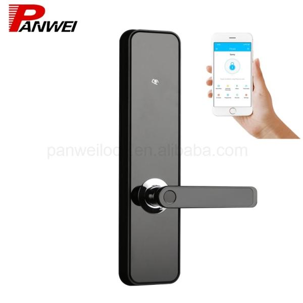 Aluminum Alloy Digital Fingerprint Lock APP Lock For Remote Control