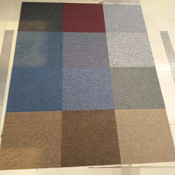 Waterproof Polypropylene Carpet Tiles With PVC Back Eco - Friendly