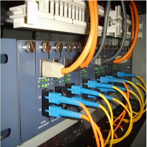 Green ABS FC SC UPC single mode fiber optic cable for CATV network