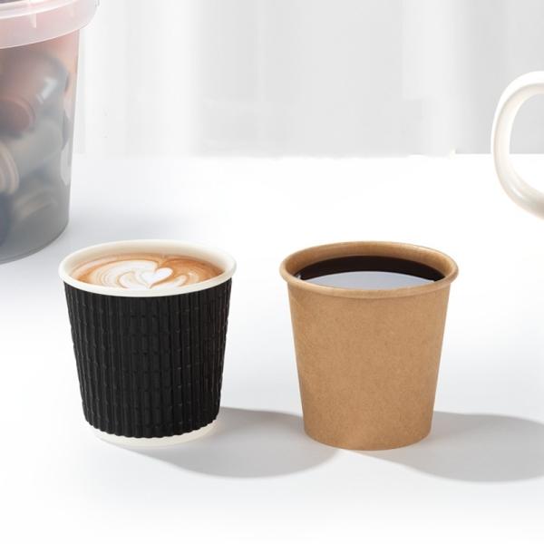 Customizable 60ml Aluminum Paper Cup for Disposable Without Lids