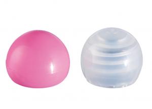 Quality JL-CP105A 18 400 PP Material Round Ball 18mm Plastic Closure Caps Noraml Screw Plastic Cap for sale