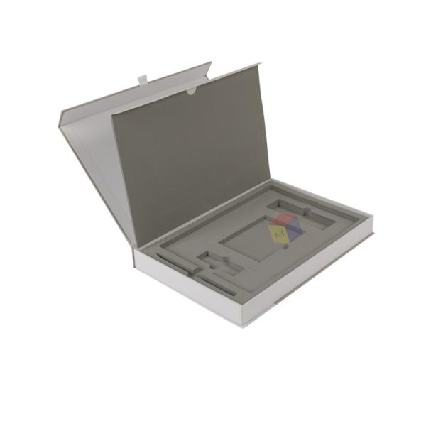 Industrial Book Shape Magnetic Closure Rigid Cardboard Packaging with Custom Logo Print